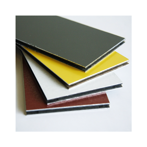 ACP exterior metal wall cladding sheets marble/granite/stone look pe aluminium composite wall sandwich panel