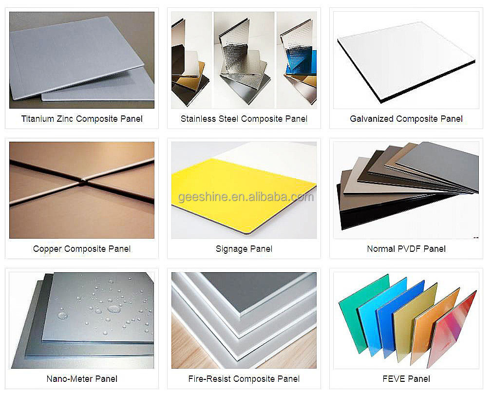 High quality lightweight aluminum sandwich panel exterior wall covering materials