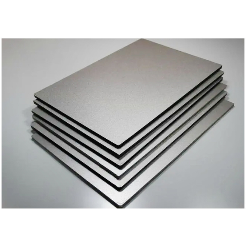 Grey color aluminium composite panel price exterior siding wall architectural cladding  4mm acm printable sign panel