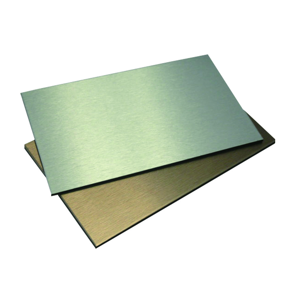 stainless steel wall cladding sheet bronze plate sheet for wall cladding aluminium composite panel 4 mm