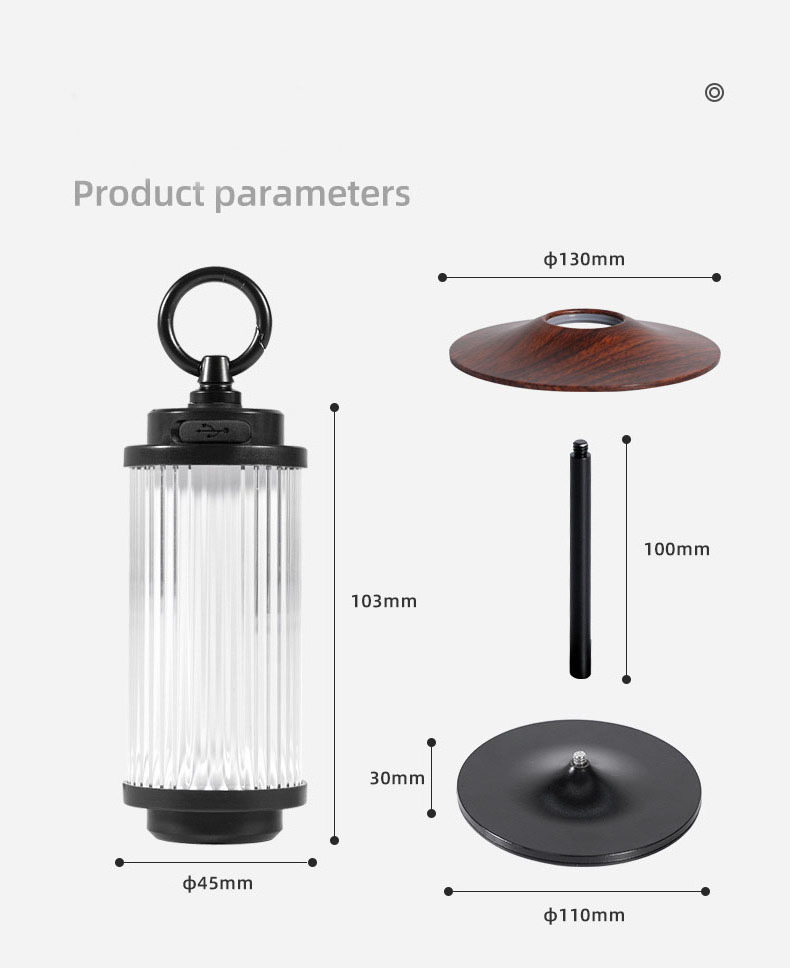 Outdoor Camping Lights LED Battery tent lights 38explore Flat replacement camping atmosphere hanging lights