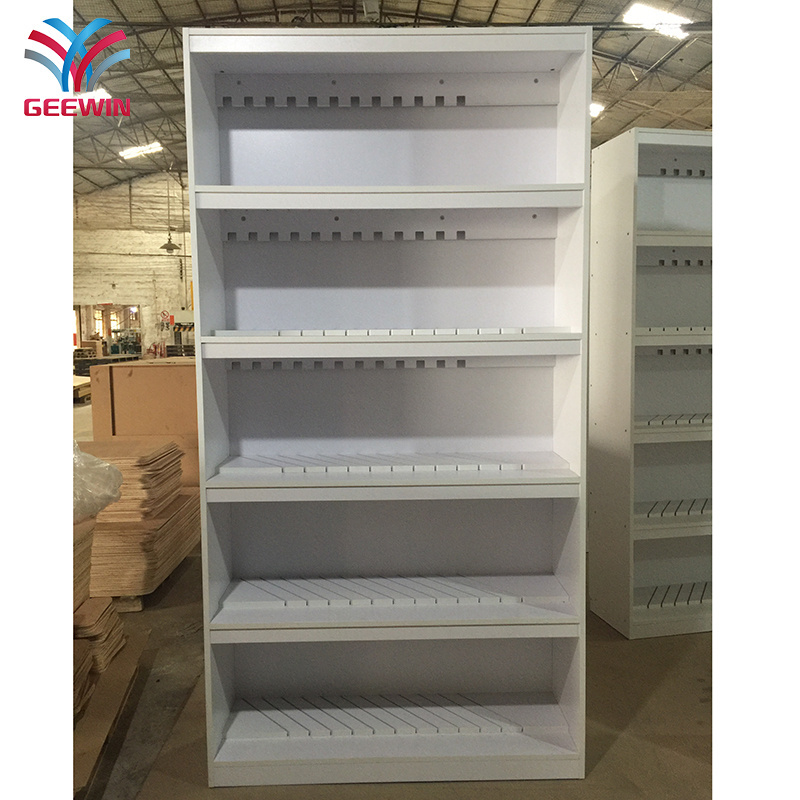 One face wall standing ceramic tile floor display stand rack hardwood mdf mosaic tile display stands