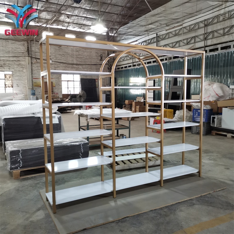 Hot Sale Shop Metal Clothes Display Racks Shelf For Clothing Shop