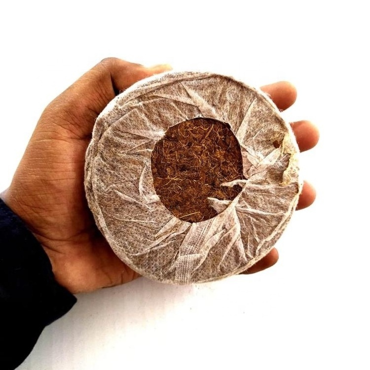 ORGANIC COCONUT COIR JIFFY PELLET DISC