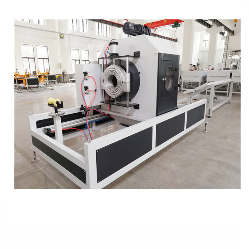 63-160mm Plastic Electronic Threading Pipe Making Machinery PVC Pipe Extrusion Machine