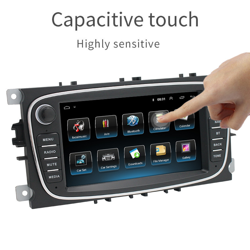 Car Android Radio Dashboard Multimedia GPS For Ford Mondeo Focus Kuga Galaxy Video DVD Player WIFI