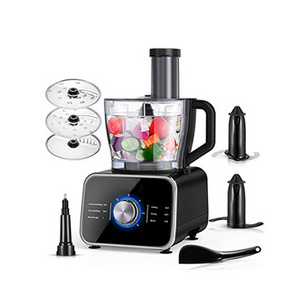 12-Cup Kitchen Appliances Stack and Snap Food Processor and  Vegetable Chopper Blander Machine Food Processor Multifunctional