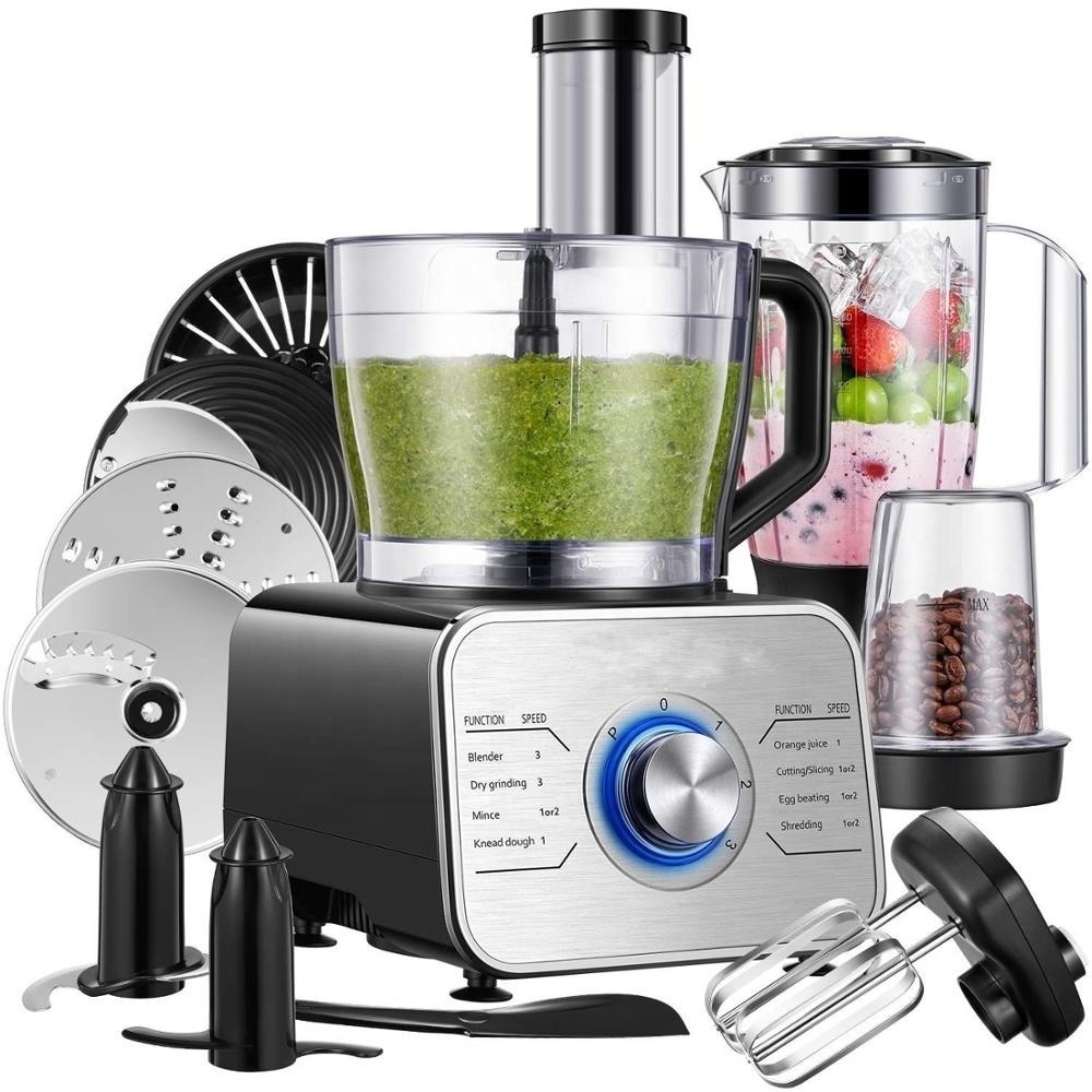 food master High quality 12 in 1 kitchen appliance multifunctional commercial food processor