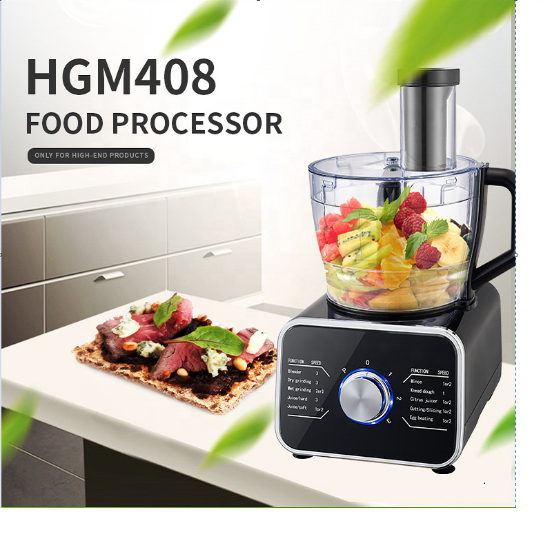 1000W 5 in 1 3.2L big size bowl new design multifunctional food processor for household appliance