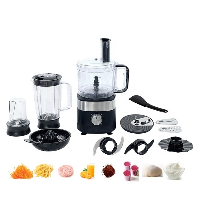 2024 OEM ODM Factory Quality 7 in 1 Blender Yam Pounder FuFu Machine 800W Chopper Multifunctional Food Processor