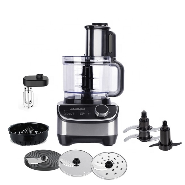 Robot Cuisine All in 1 Food Processor with Juicer Mixer Salad Maker Meat Grinder Coffee Grinders 1300W High Power Food Processor