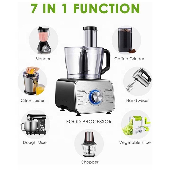 12 Cup Fufu Pounding Machine All in 1 Rotimatic Robot Thermo Mixer Kitchen Commercial Electric Food Processor Blenders Juicers