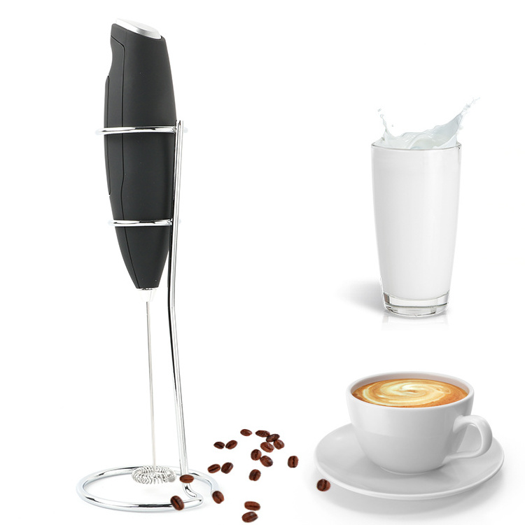 Mini Drink Foam Maker Rechargeable Stainless Steel Electric Adjustable Custard Coffee Milk Frother