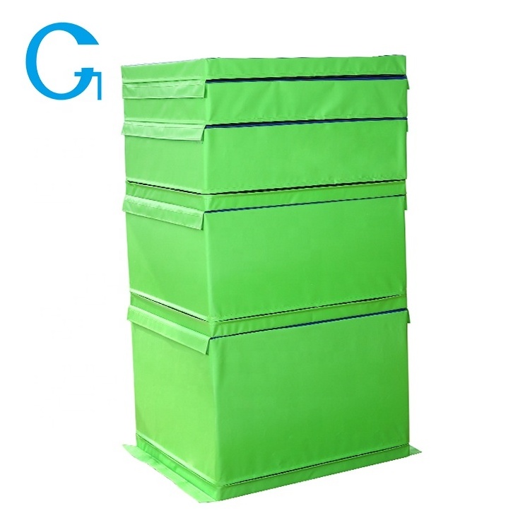 Gym used PVC EVA compressed sponge jumping china jump plyo box for sale