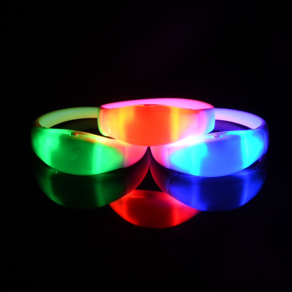 Cheap Controllable Led Wristband Remote Controlled Light Up Led Bracelet