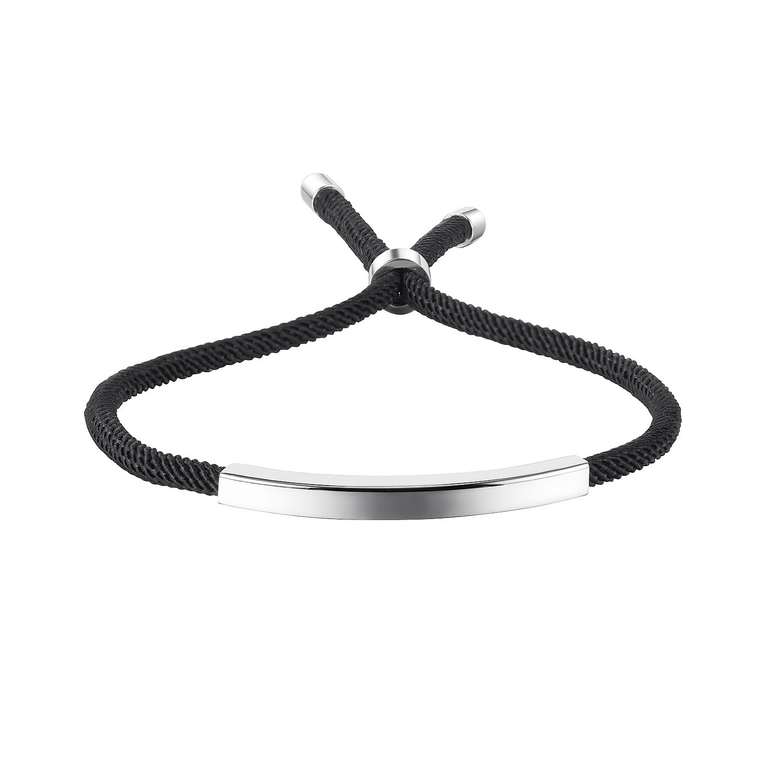 Minimalist Design Adjustable Stainless Steel Couple Bracelet Men and Women Jewelry Gift oem jewelry