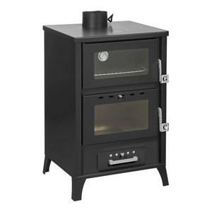 19,6 kW European Quality Wood Burning Stove with Oven Water Jacket 72,9% Efficiency DG 2100