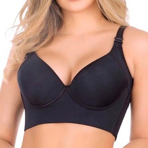 Women Deep Cup Bra Hide Back Fat Underwear Shpaer Incorporated Full Back Coverage Plus Size Push Up Bra