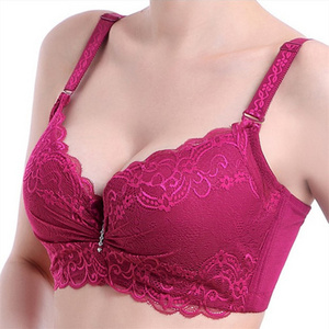 Fashion Young Girls Sexy Large Cup Comfortable Big Size Women Sports Seamless Bra Plus Size