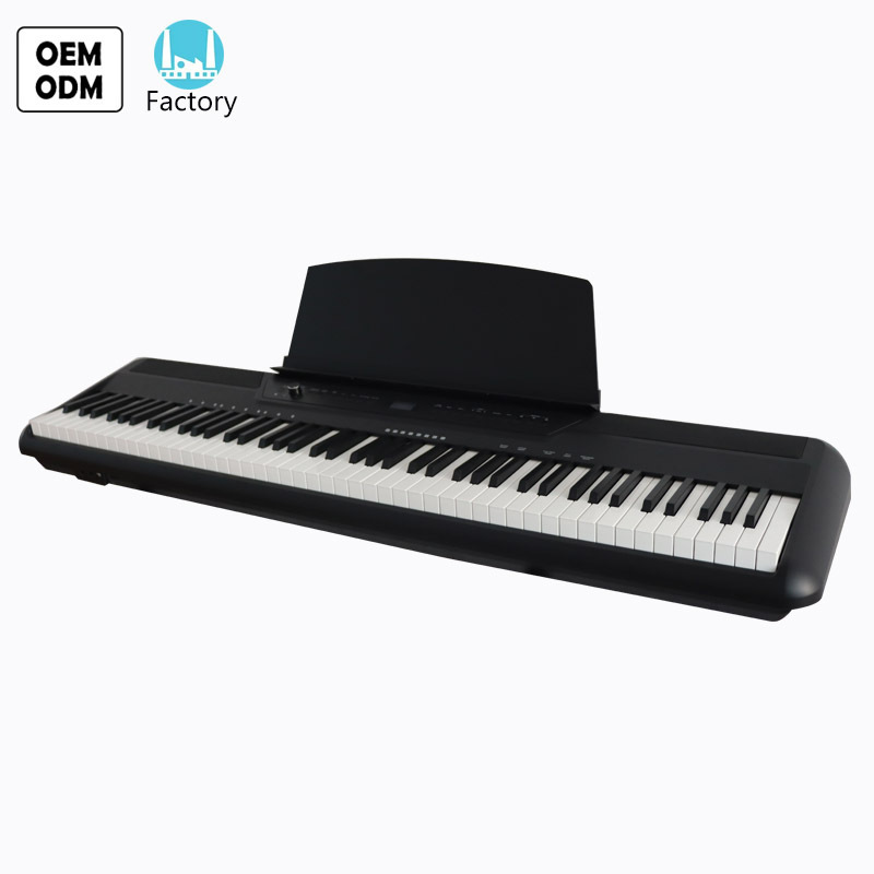 Portable piano keyboard