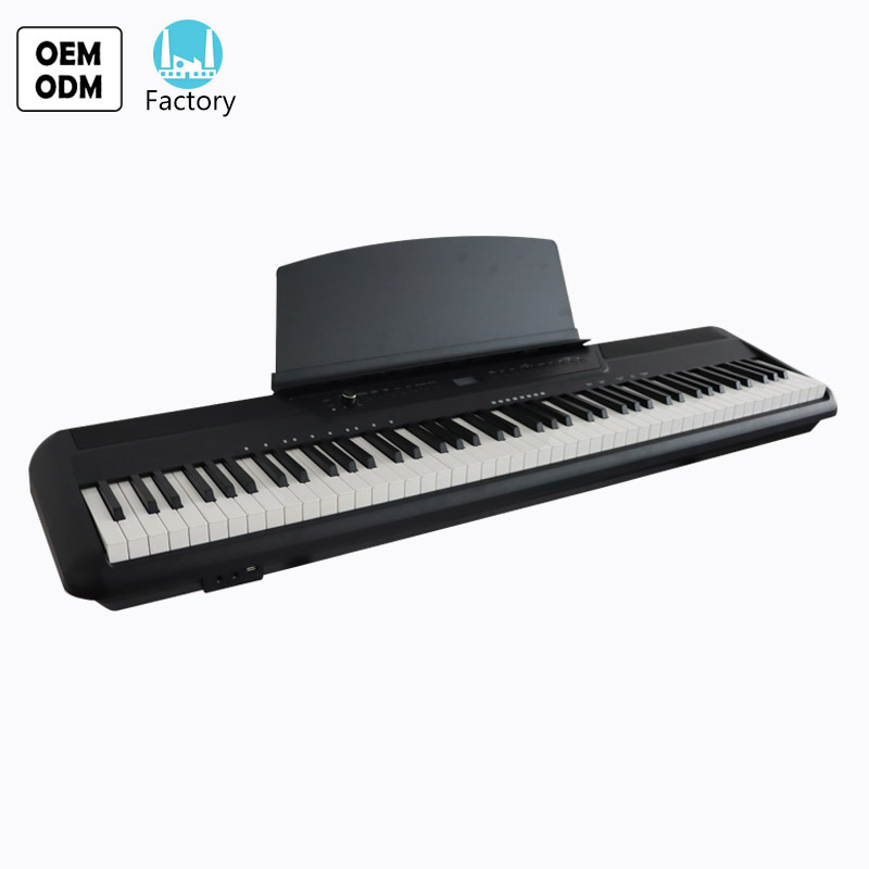 Portable piano keyboard