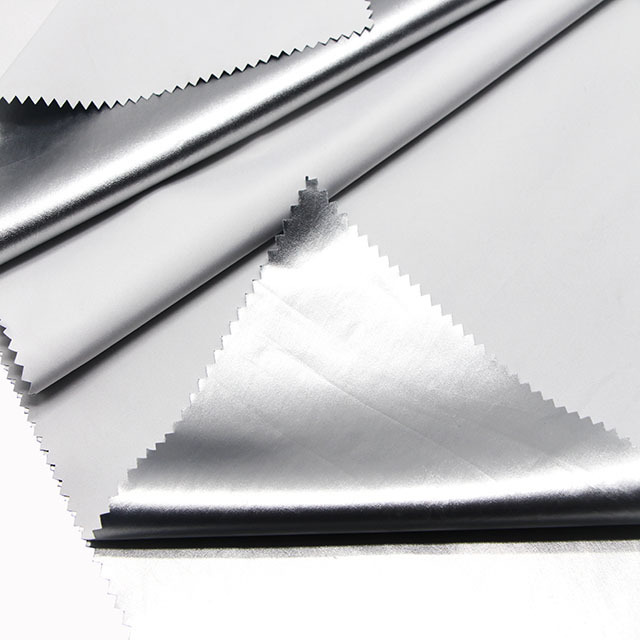 white silver coating waterproof 190T pongee fabrics 100% Polyester use car cover outdoor clothes tent textile material