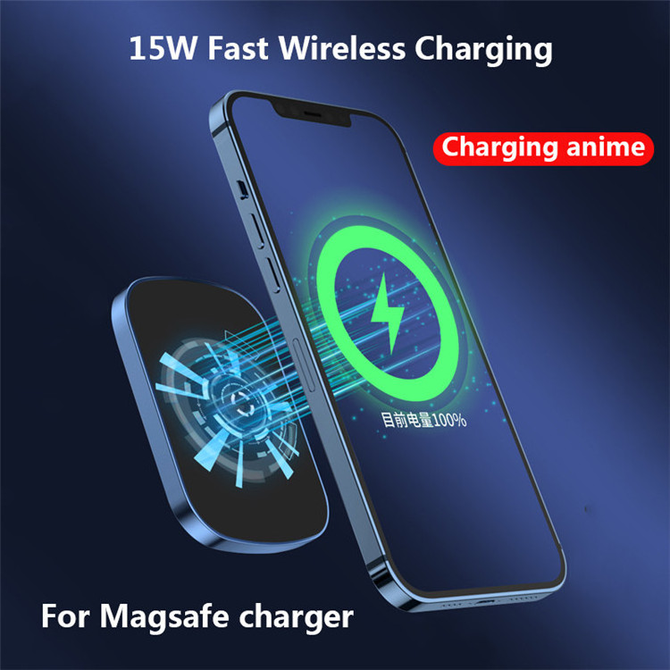 External Battery Charger For i Phone USBC Mini Power Bank For Battery Case With Wireless Charger iPhone 14 13 12 Bower Bank