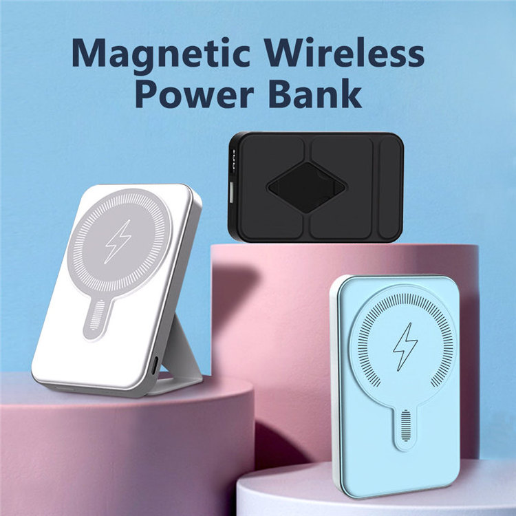 20W PD Fast Charging Magnetic Wireless Portable Mag Charger 5000mAh Power Bank With USB-C Safe Battery Pack For iPhone 15 14 13