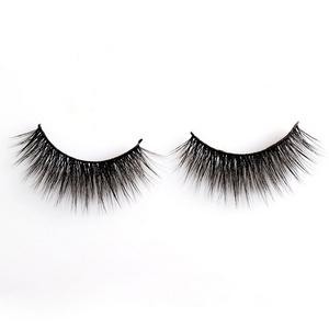 Wholesale eye lashes 3d mink 25mm false strip eyelashes with customized packaging own brand box