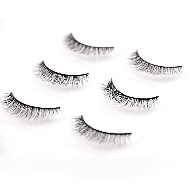 Wholesale eye lashes 3d mink 25mm false strip eyelashes with customized packaging own brand box