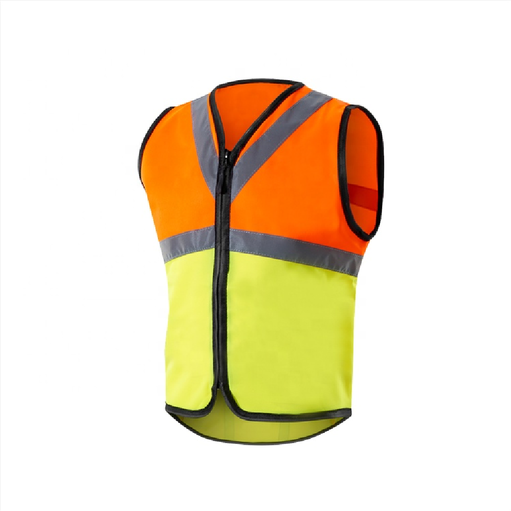 Reflective Vest 7 In 1 Yellow Waterproof Reflective Class 3 Safety Parka Vest With Zipper And Pockets Size Xxl