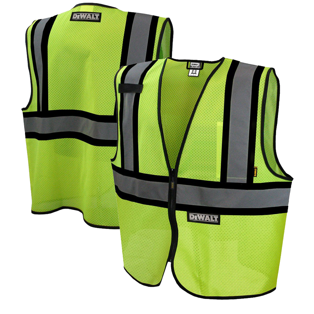 Customized Your Text Logo Reflective Motorcycle Safety Vest Hi Visibility Construction Work Uniform Security ANSI Class 2 Vest