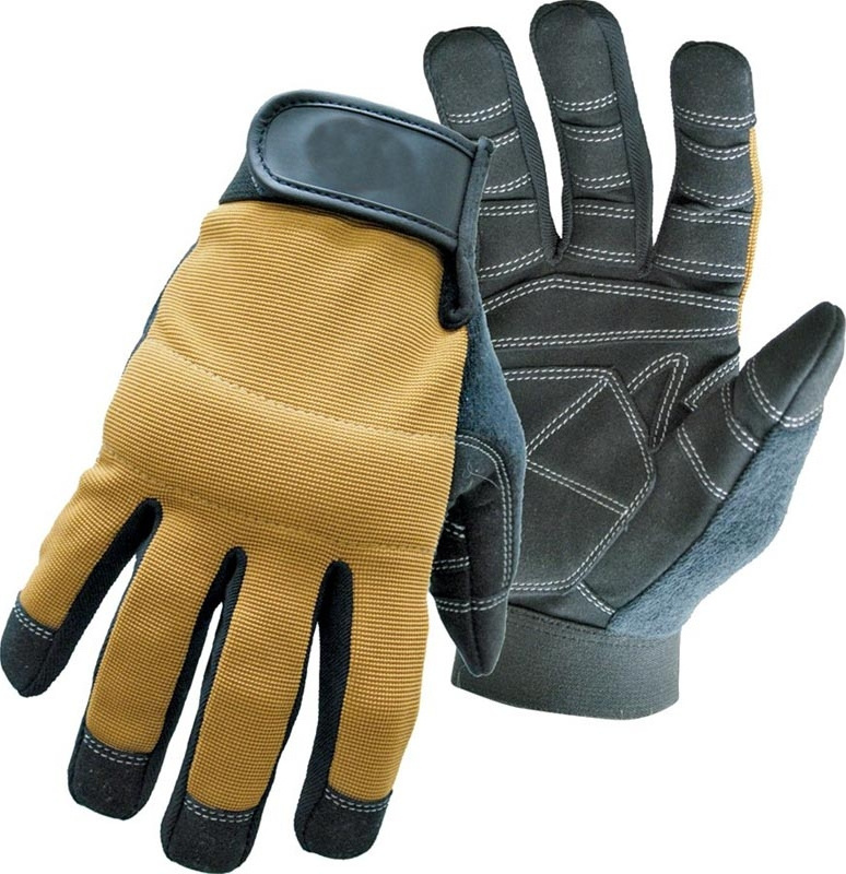 cold weather mechanical protection work glove Leather Driving Full Finger Cold Weather Genuine Leather Driver Working Glove