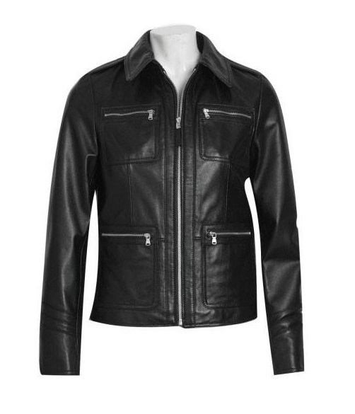 Wholesale New Winter Fashion Leather Jacket Thick Warm Fur Collar Motorcycle Jacket Leather Clothing For Woman