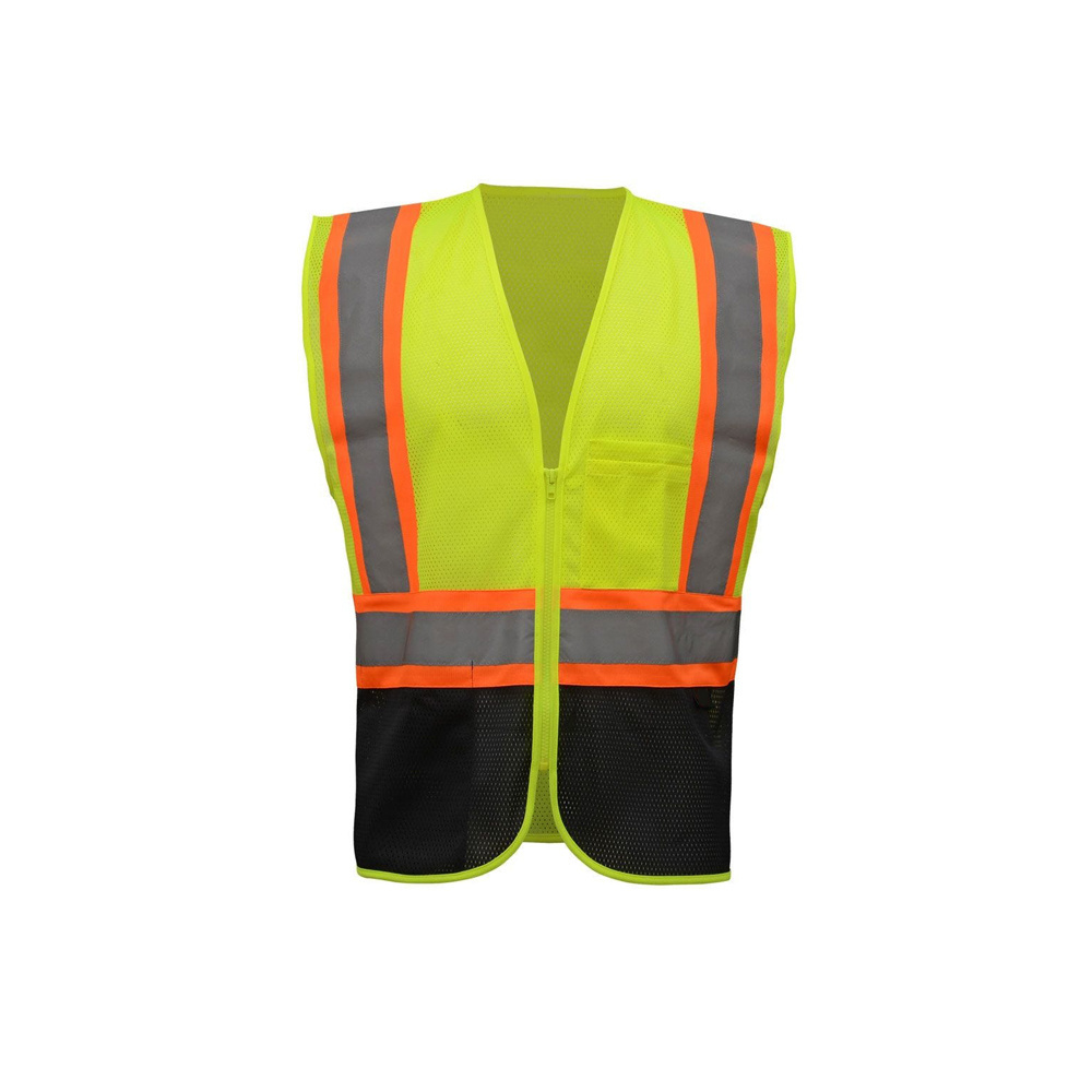 Hi Vis safety Vest factory supply Work Wear High Visibility CE certificated Reflective Safety Vest in Custom Design