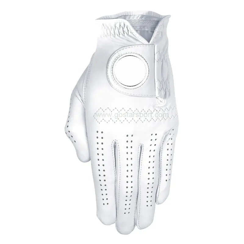 High Quality Golf Gloves Genuine Leather Custom Air permeable Cabretta Leather Wholesale golf gloves