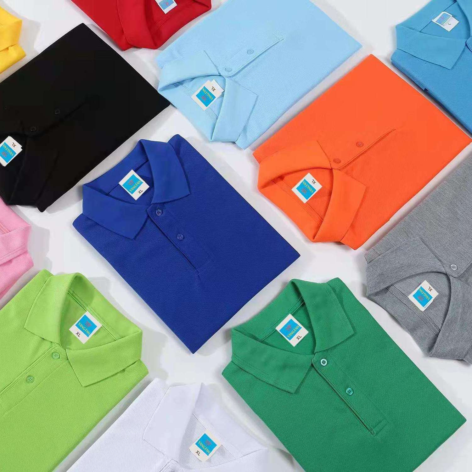 wholesale golf apparel men's summer sport high-quality men's polyester t shirts breathable t shirts for men