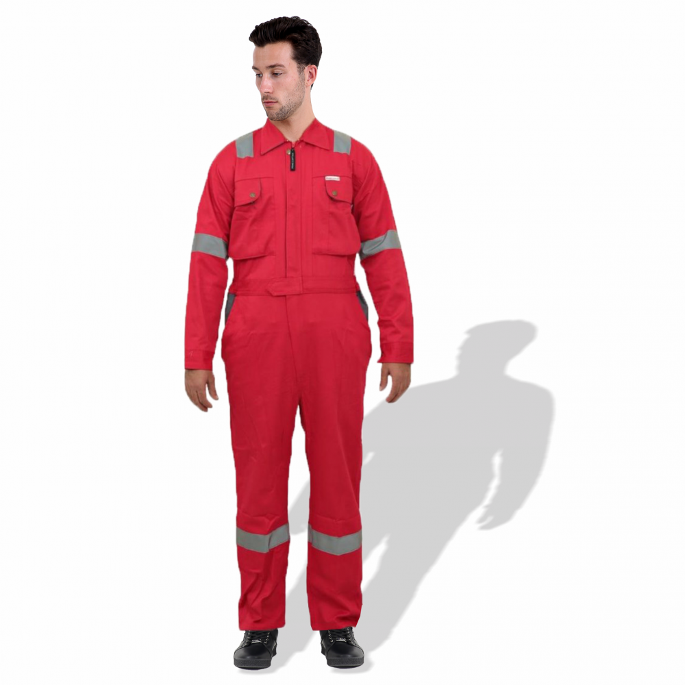 Mechanic Coverall Safety Work Wear Uniform Dungaree Suit Industrial Clothing for Men and Women Long Sleeve Coverall Uniform