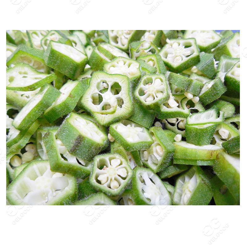 Okra Cutting Machine