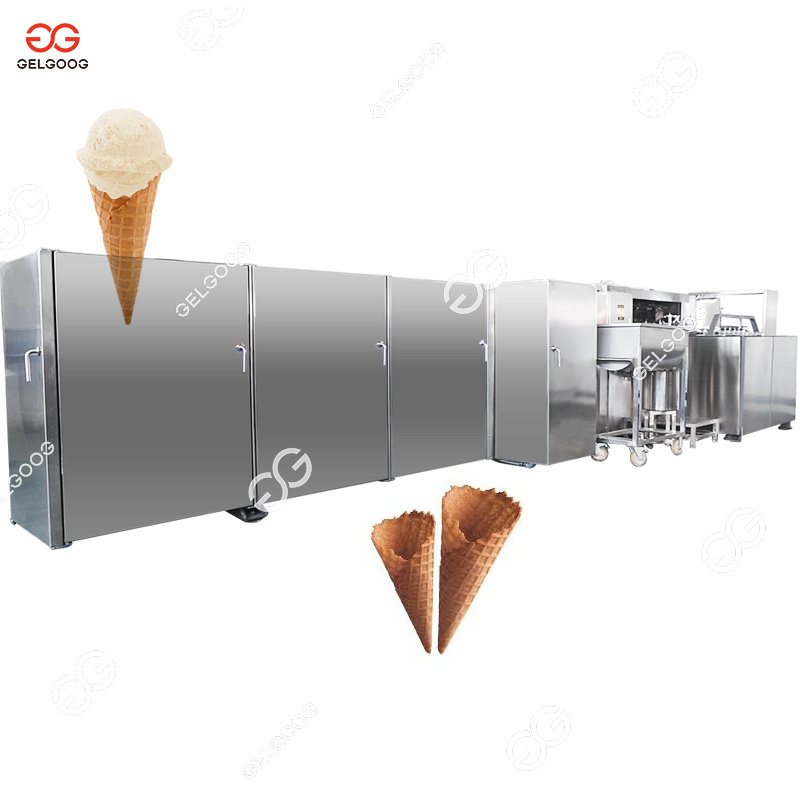 Automatic Ice Cream Cone Baker Industrial Waffle Cone Machine