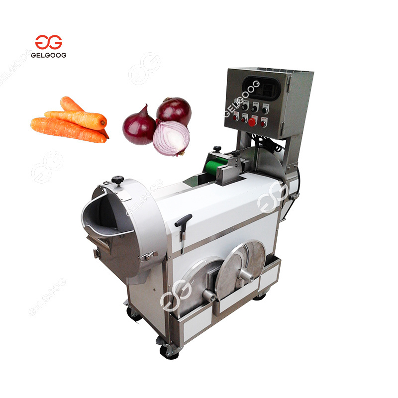 Big Automatic Beetroot Radish Cabbage Slicer Sweet Potato Carrot Cube Dicer Garlic Cloves Chilli Cutter Machine