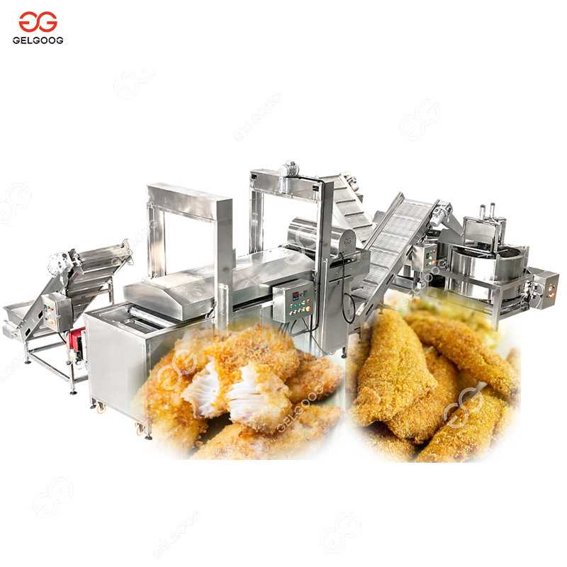 Gas Type Temperature Controlled Frying Machine Fish and Potato Chips Fryer