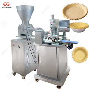 1500 pcs/h Professional Pie Tart Making Waffle Egg Tart Shell Maker Machine