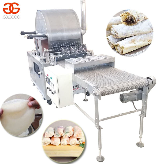 Automatic spring roll machine price fillo pastry making machine