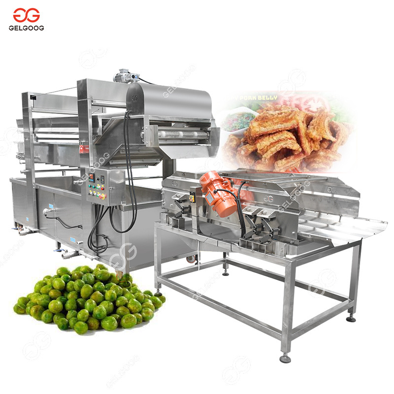 Gas Type Temperature Controlled Frying Machine Fish and Potato Chips Fryer