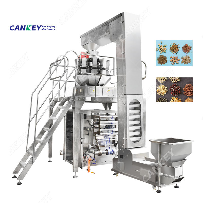 Cankey High Accuracy Multi Sunflower Packing Vegetables Seeds Package Machine Flax Spices Seed Packaging Machine