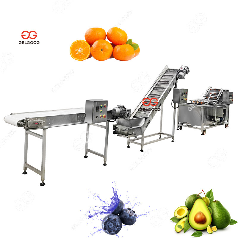 Automatic Orange Polishing Sorting Mango Citrus Grape Seed Cleaning Machine and Packing Cleaning Machine for Fruit