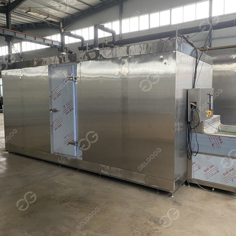 Industrial Production Machinery IQF Freezing Vegetables Fruit Seafood Tunnel Quick Freezer Machine