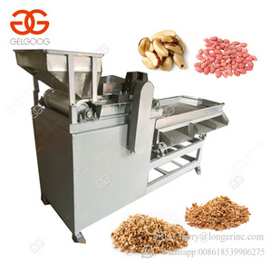 Commercial Granulator Machine Hazelnut Dicing Cashew Nut Cutting Peanut Chopping Machine Pistachio Chopper Roasted Nuts Cutter