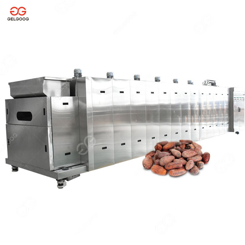 Continuous Peanut Groundnut Roaster Equipment Chinese Sunflower Seeds Cashew Nut Roasting Machine